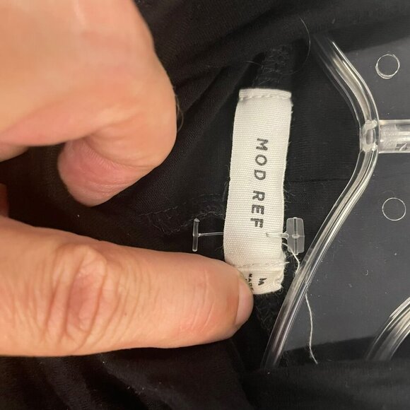 Mod Ref Women's Turtleneck Tunic Top Long Sleeve Black Size Medium - Picture 8 of 8